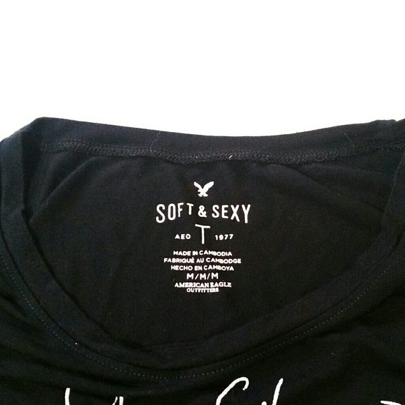 AMERICAN EAGLE cropped NYC tee - Picture 3 of 5